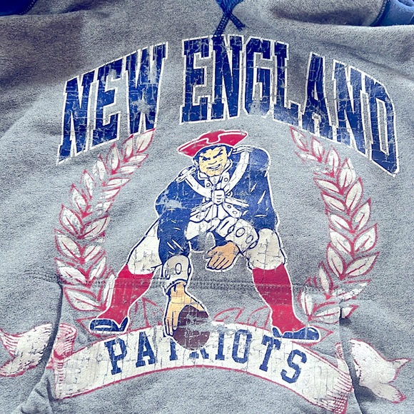 MITCHELL & NESS New England Patriots Throwback Hoodie Women’s XL 2011 - Picture 5 of 5